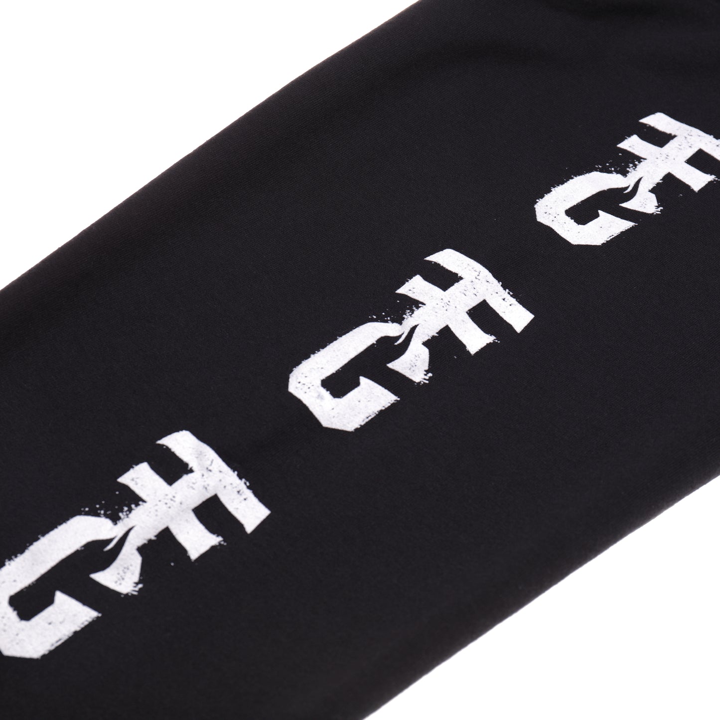 Crest Stamp Sweatpants (Black)