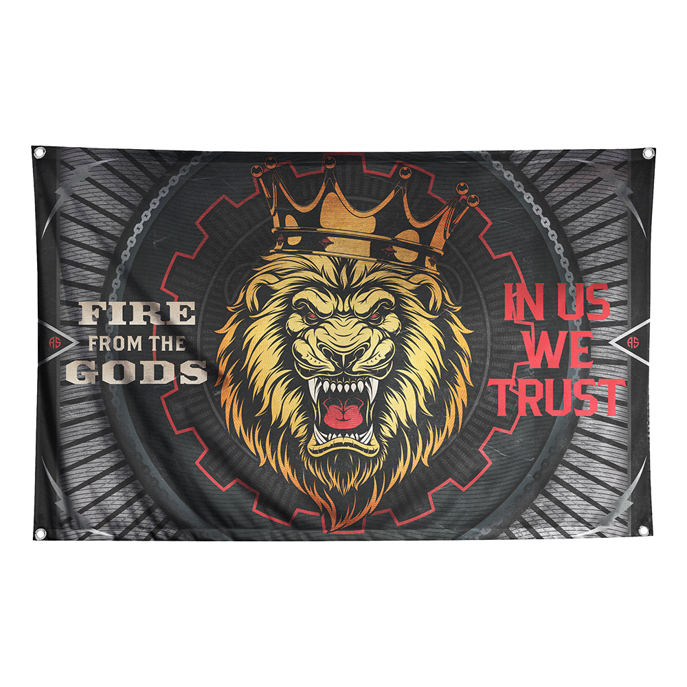 In Us We Trust Wall Flag